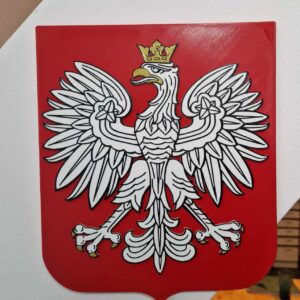 Godło Polski Polska herb orzeł biały na ścianę - Twój własny herb/logo na zamówienie