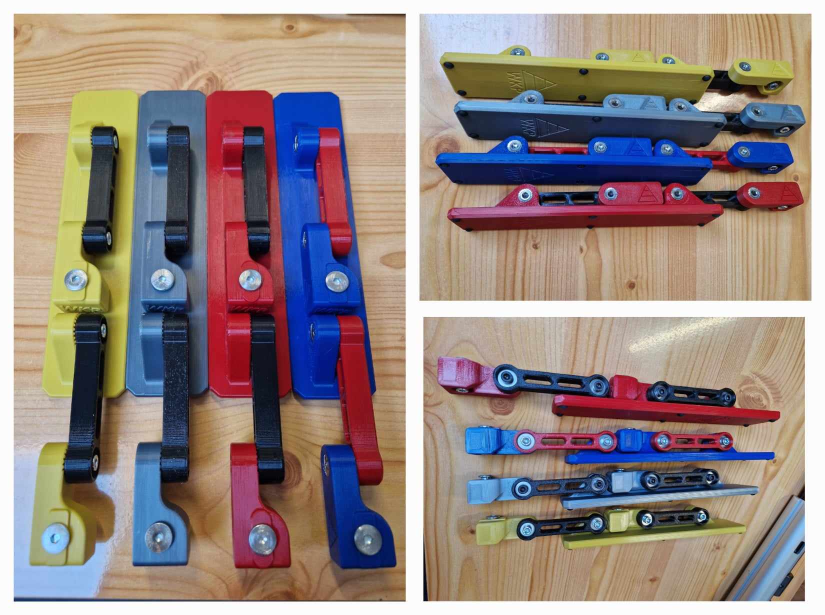 Adjustable palmrest for PRO WKP carabiners, various colors